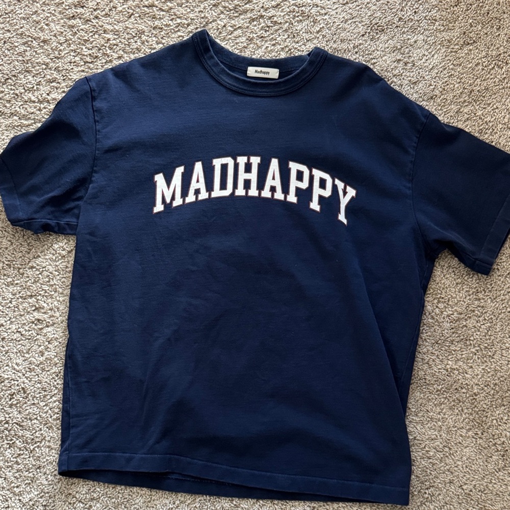MADHAPPY Navy Tee